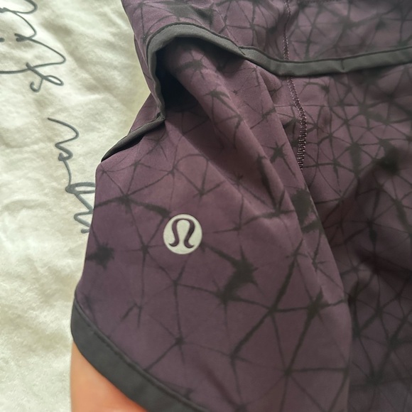 Lululemon Run: Speed Short 6 Star Crushed Black Cherry Black - Picture 9 of 9